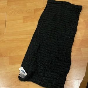Black Infinity Scarf